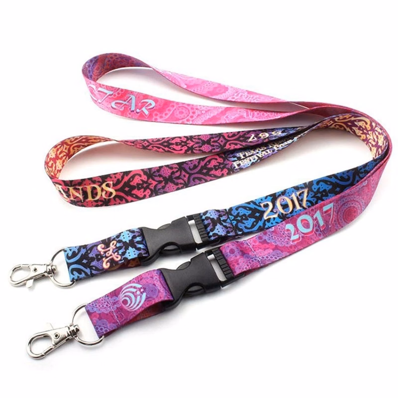 Full-Color Dye Sublimation Polyester Lanyard