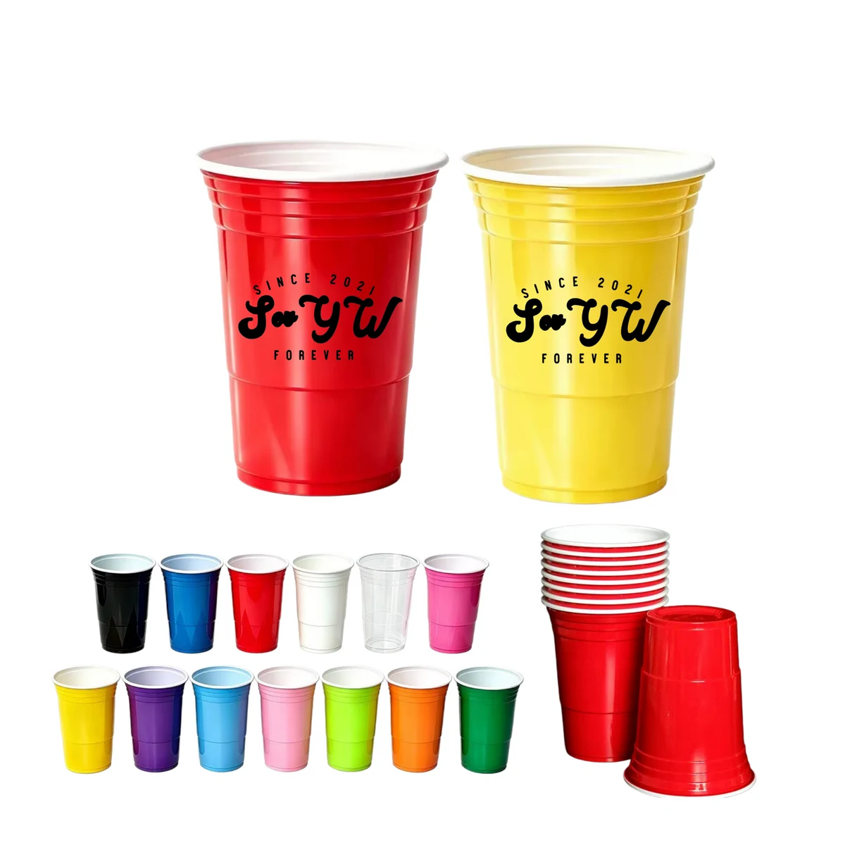 16oz Party Game Beer Pong Cups 1