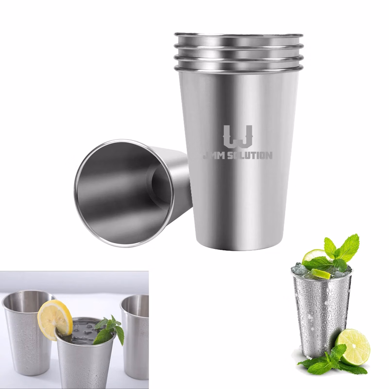 16 Oz Reusable Stainless Steel Tumbler
