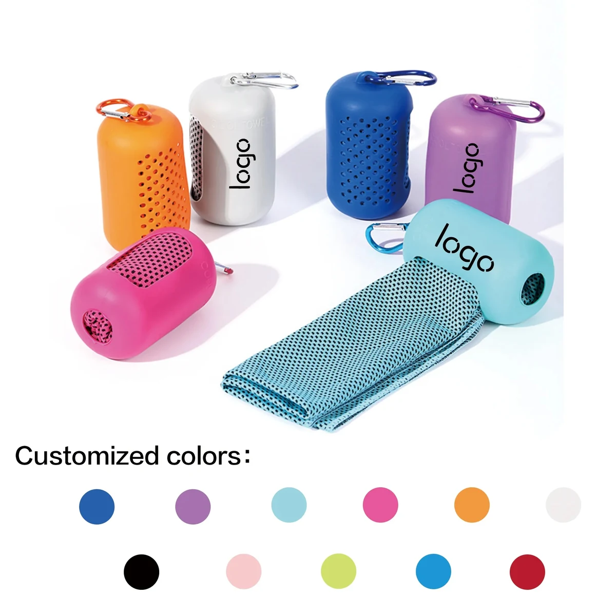 Quick-Drying Dual-Tone Cooling Sports Towel 1