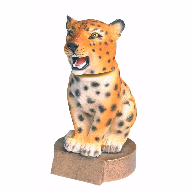 Jaguar Mascot Bobble Head Figure
