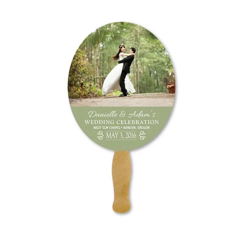 Deluxe Hand Fan- Wedding 1