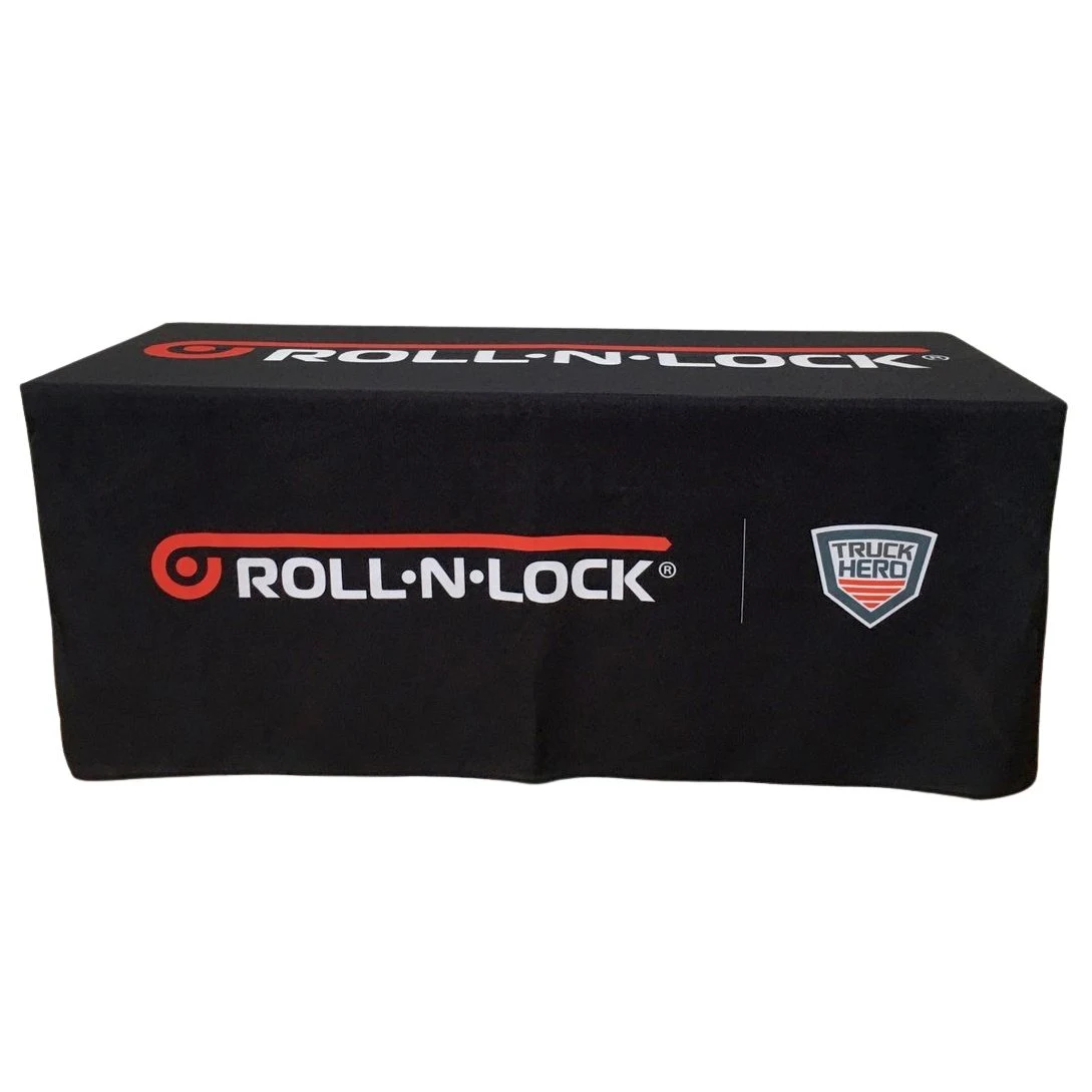 Table Cover 6' Fitted - Polyester- Custom Printed 1