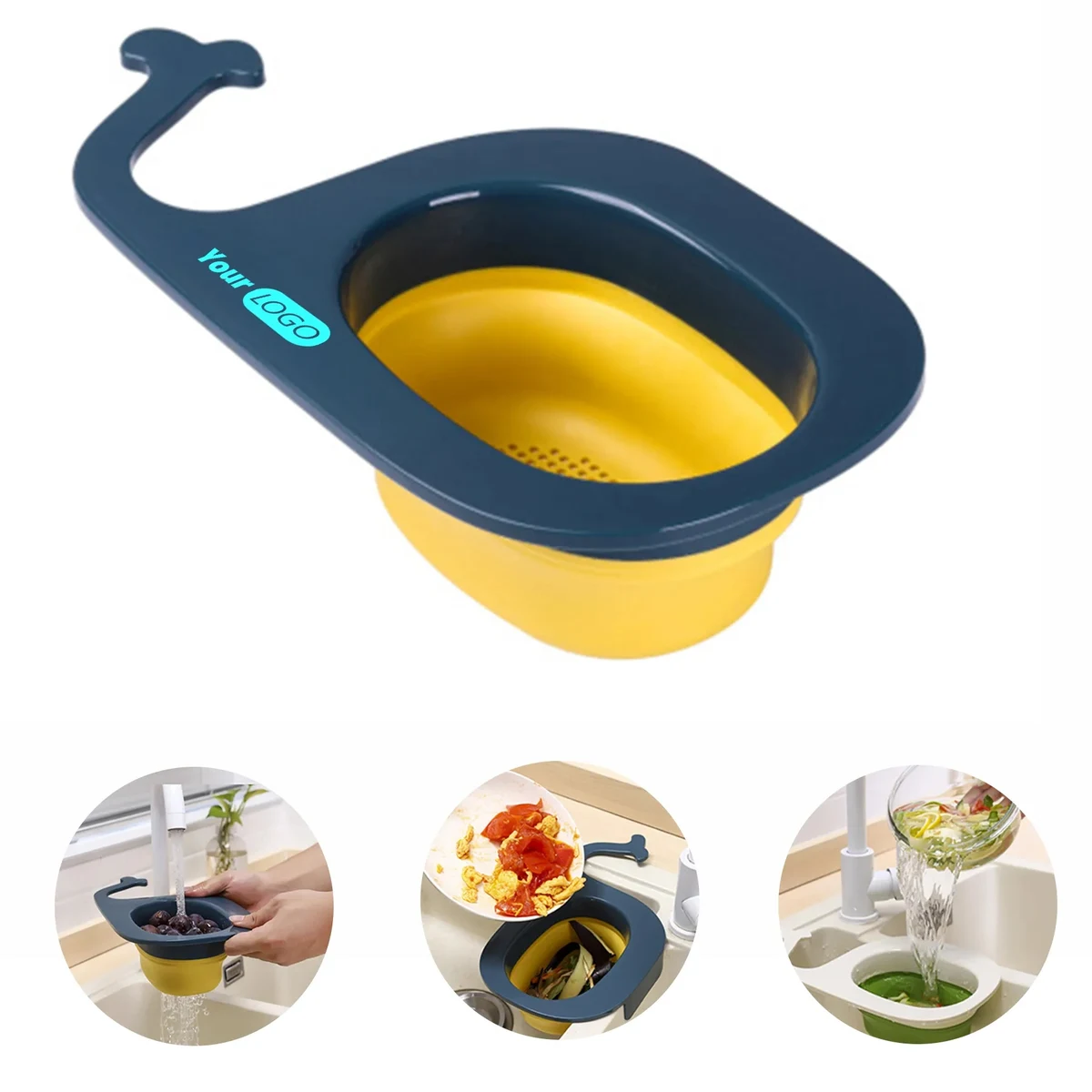 Polypropylene Kitchen Sink Placement Basket 1