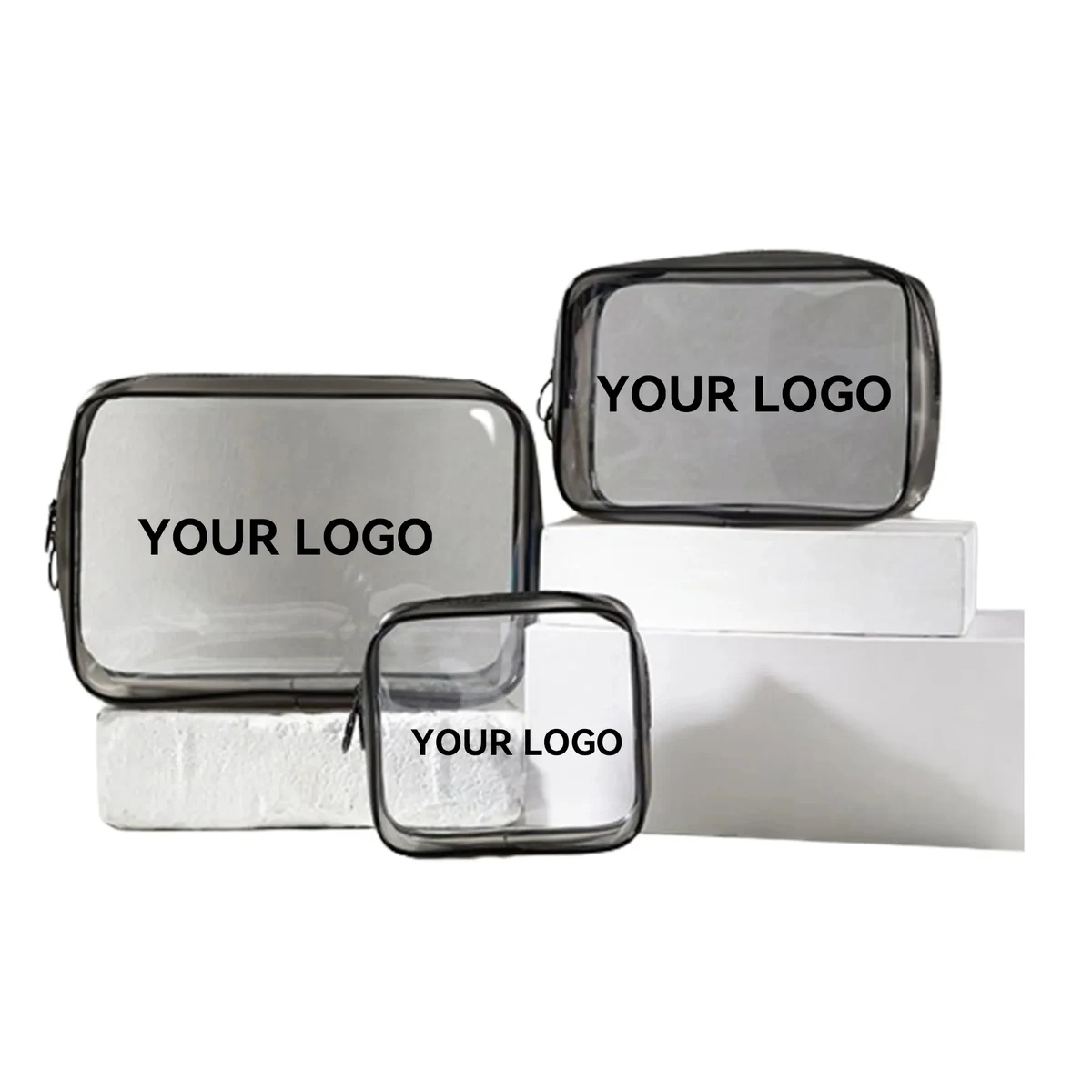 3Pcs Transparent Storage Bag Set 1