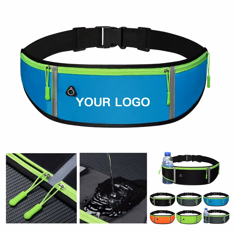 Large 19 Inch Outdoor Waist Bag for Running and Hiking