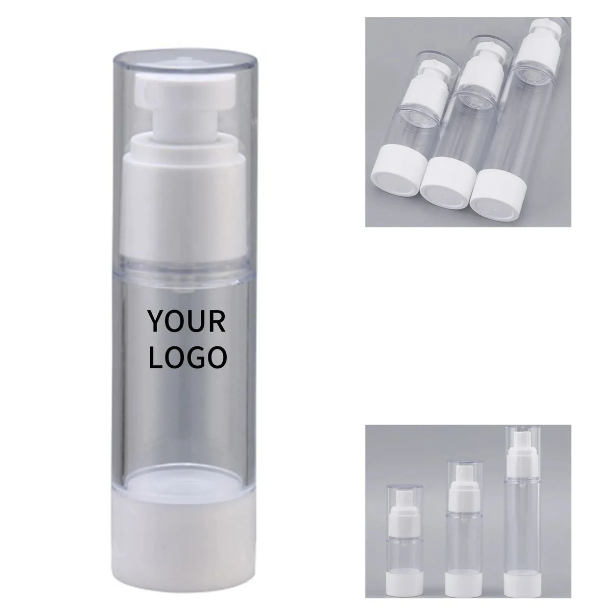 PETG Press Pump Bottle for Liquids and Gels 1