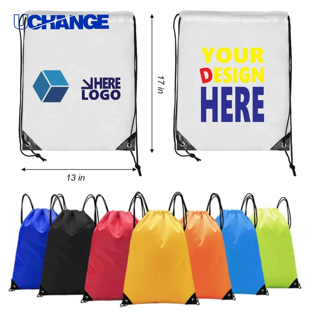 Drawstring Knapsack Travel Organizer Bag 1