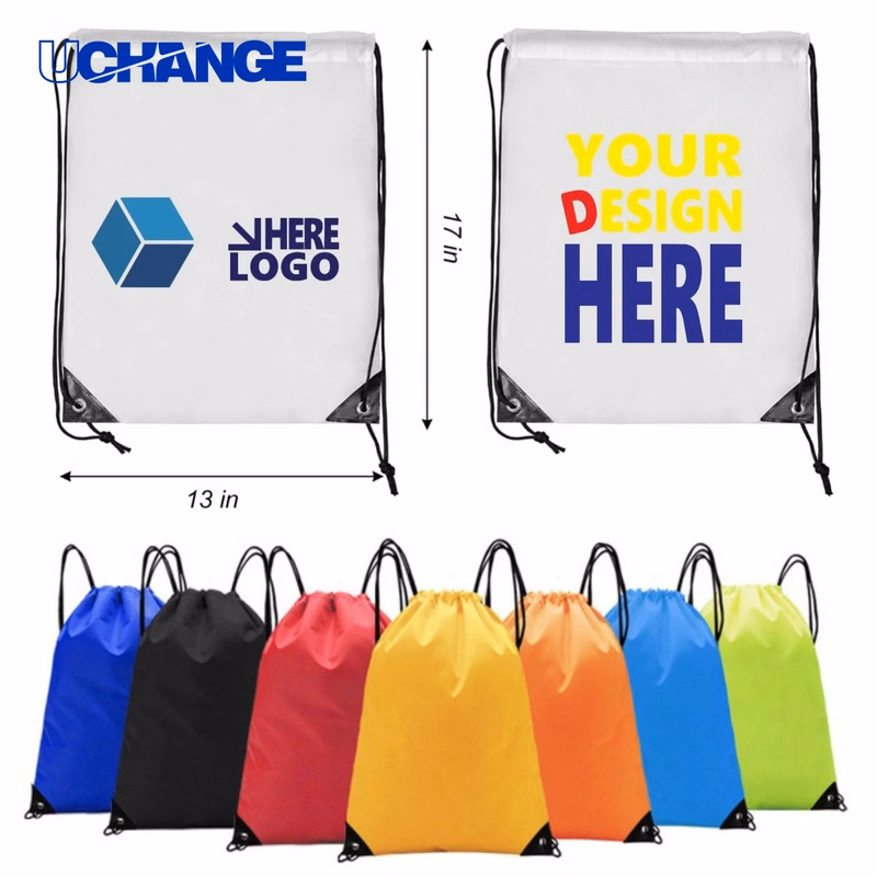 Drawstring Knapsack Travel Organizer Bag