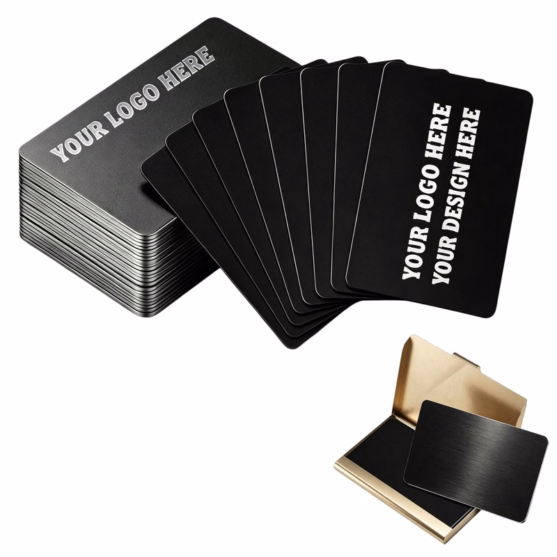 Aluminum Laser Engraving Business Card Holder