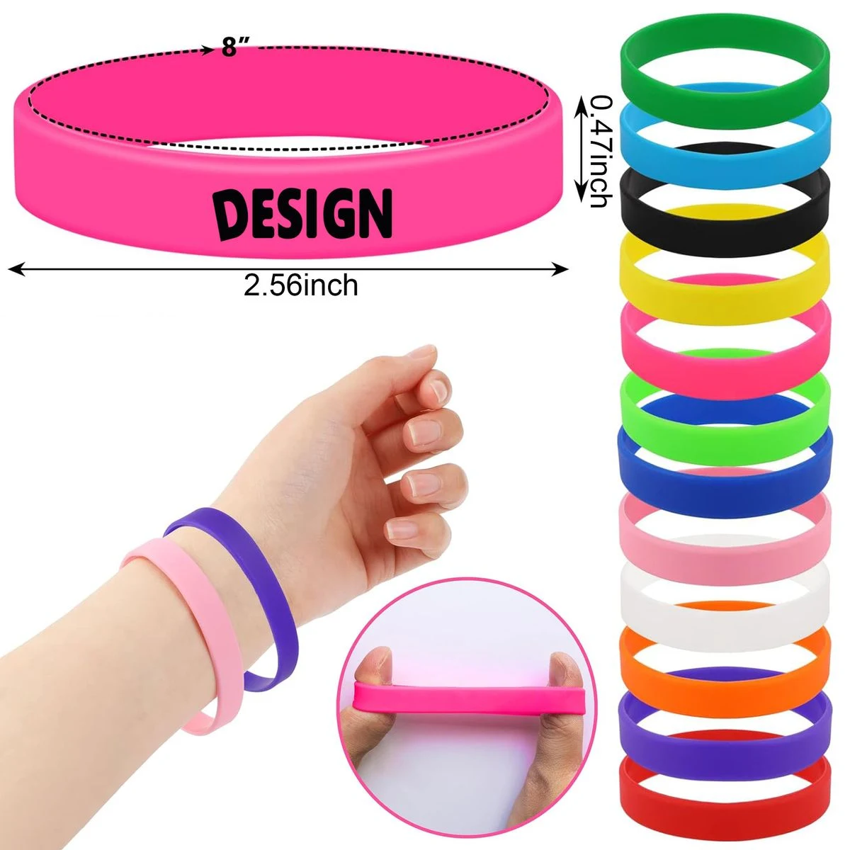 Personalized Silicone Wristbands 1