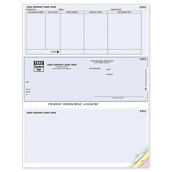 Laser Middle Checks, Accounts Payable 1