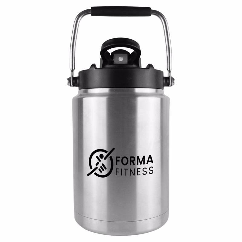Half-Gallon Stainless Steel Jug.