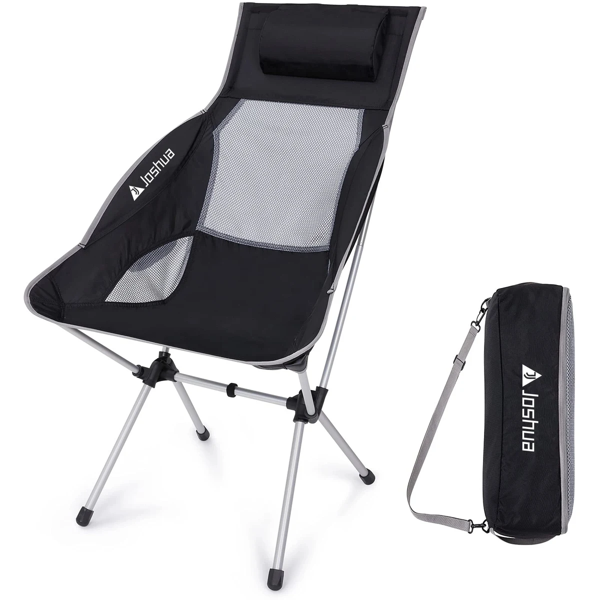 Portable Camping High Back Moon Chair 1