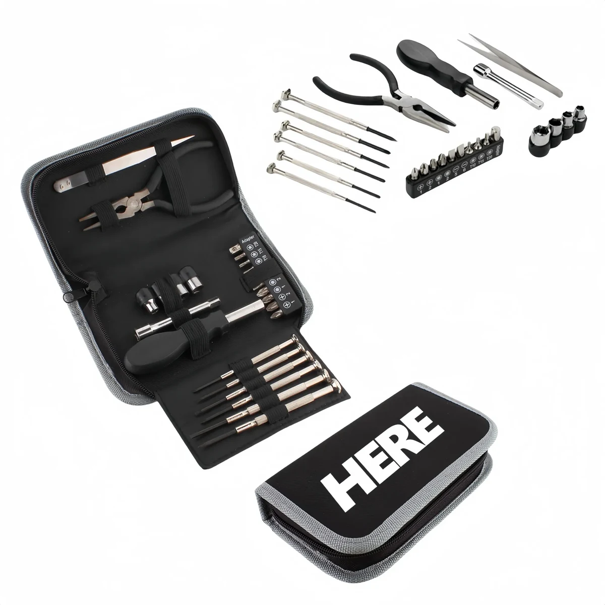 24 Pieces Portable Tool Kits Bag 1