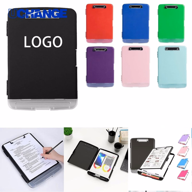 Clipboard with Storage Compartment Mobile Writing Board