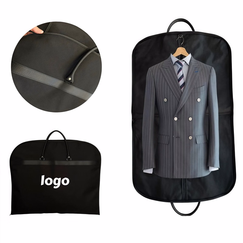 Oxford Cloth Dustproof Suit Cover - Travel Hanging Garment B