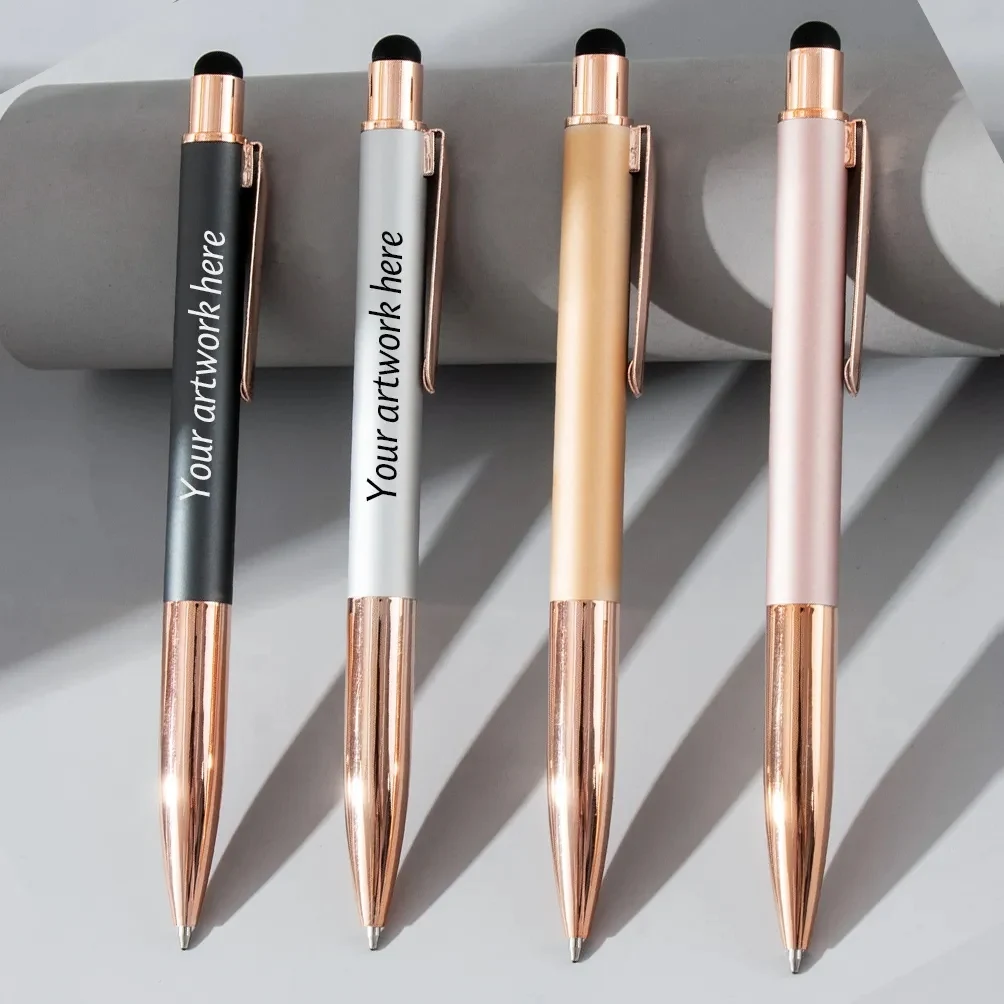 Baltic Softy Rose Gold Pen With Stylus 1