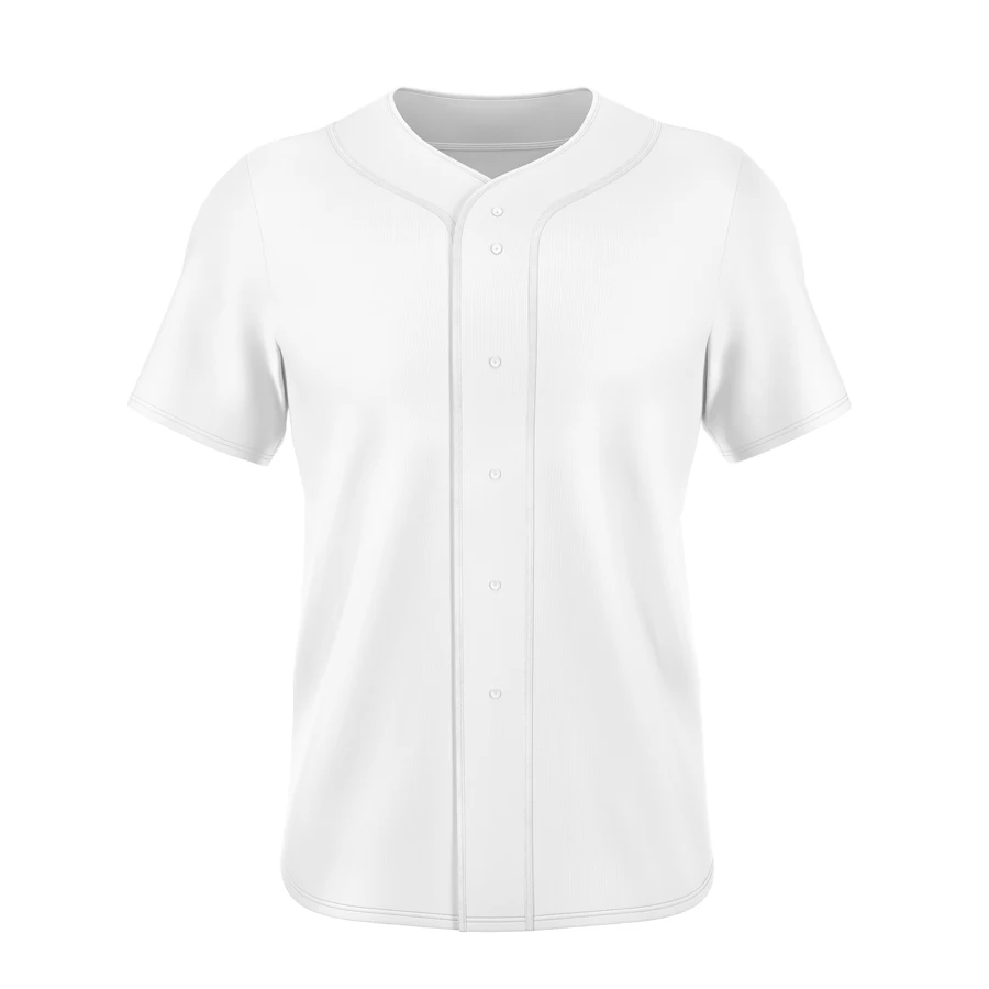 Sublimation UPF DriFit Full-Button Baseball Jersey - Men 1