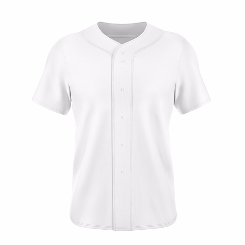 Sublimation UPF DriFit Full-Button Baseball Jersey - Men
