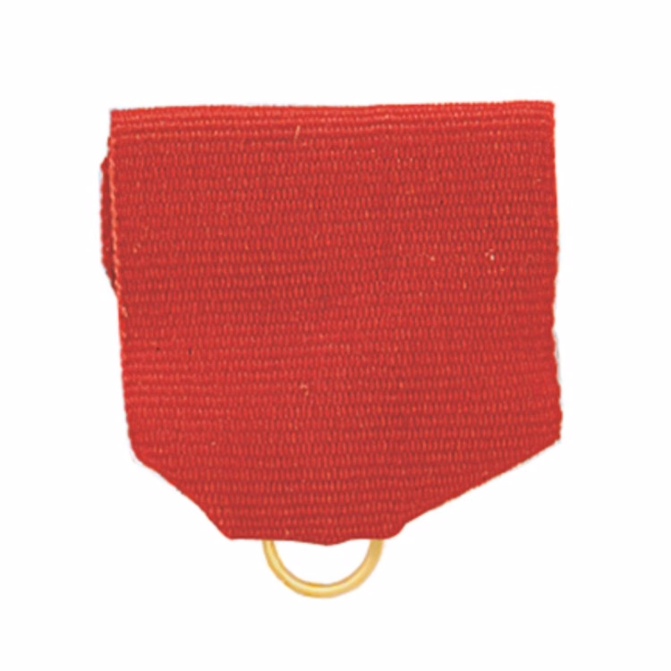 Solid Red Pin Drape Ribbon with Jump Ring