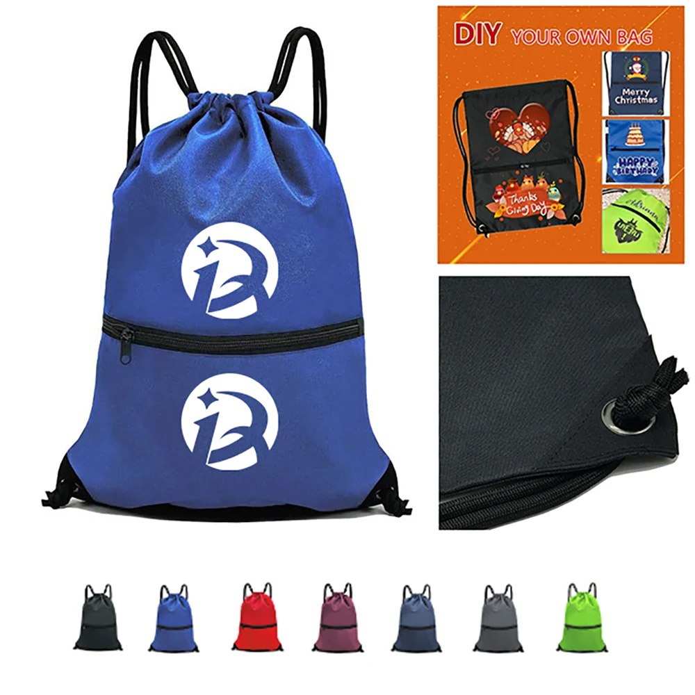Multifunctional Waterproof Large Capacity Drawstring Backpack 1
