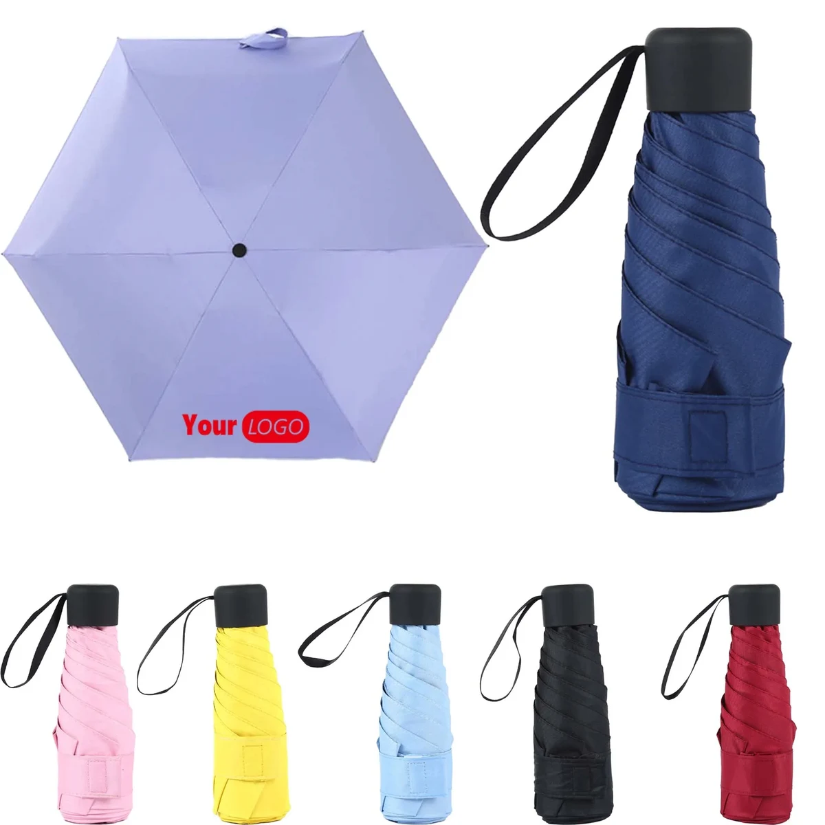 Compact Folding Sunshade Umbrella 1