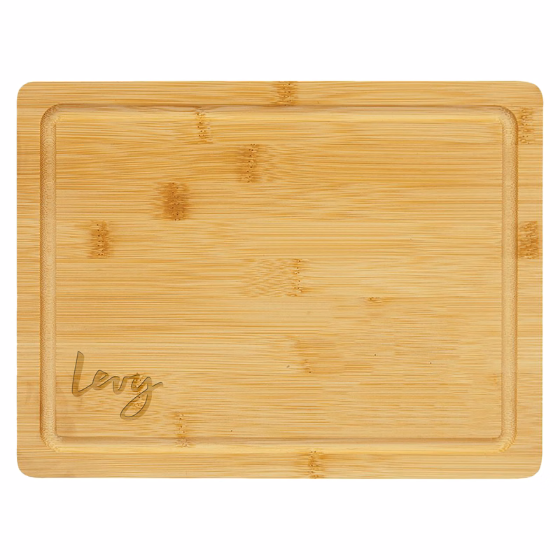 11" x 8" Bamboo Cutting Board with Juice Groove
