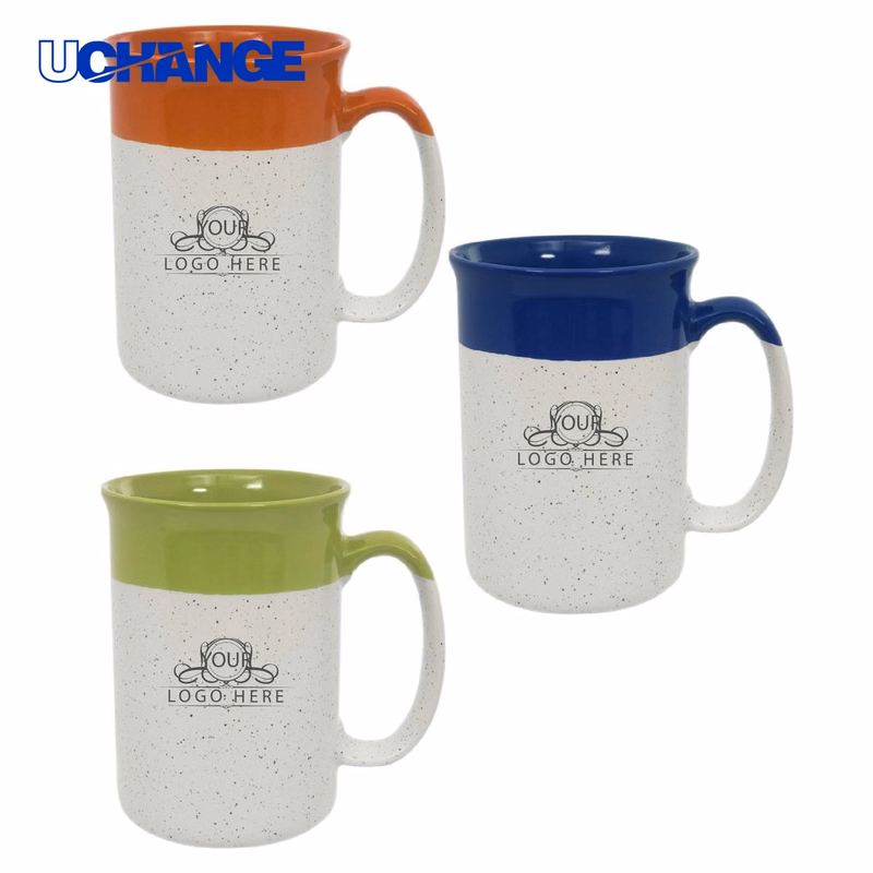 Cosmic Speckled Clay Coffee Mug Container (13 oz.)