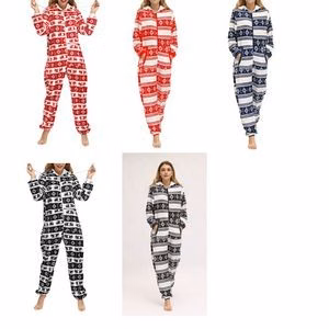 Flannel One-Piece Pajamas