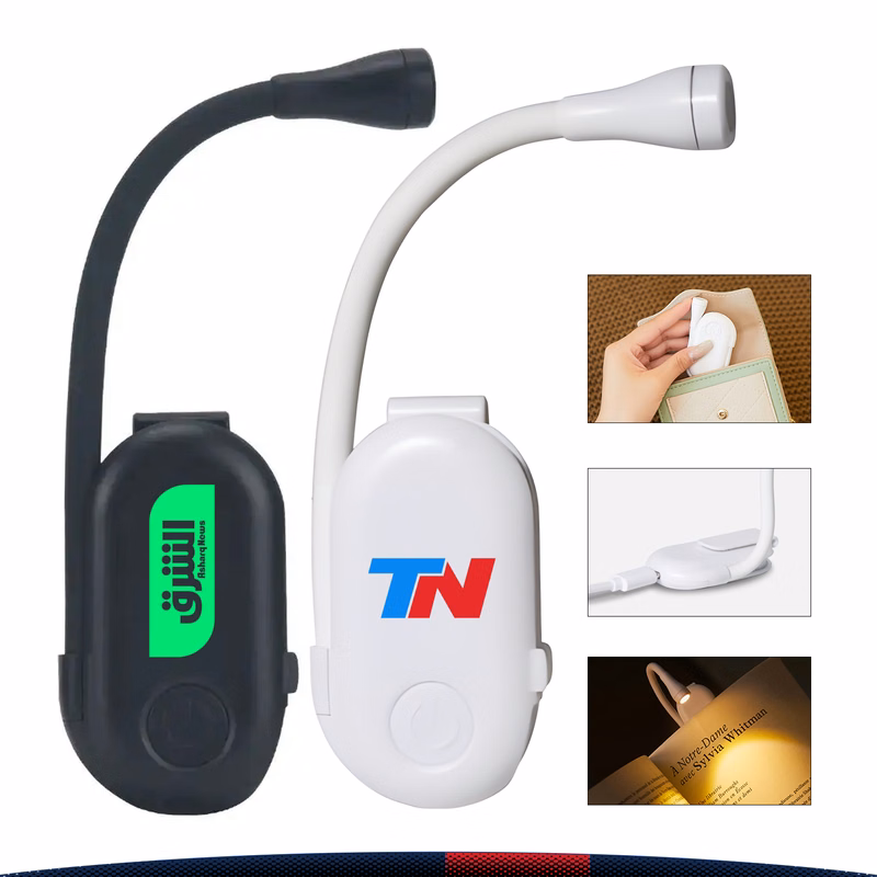 Pehie Rechargeable Clip-On Book Light