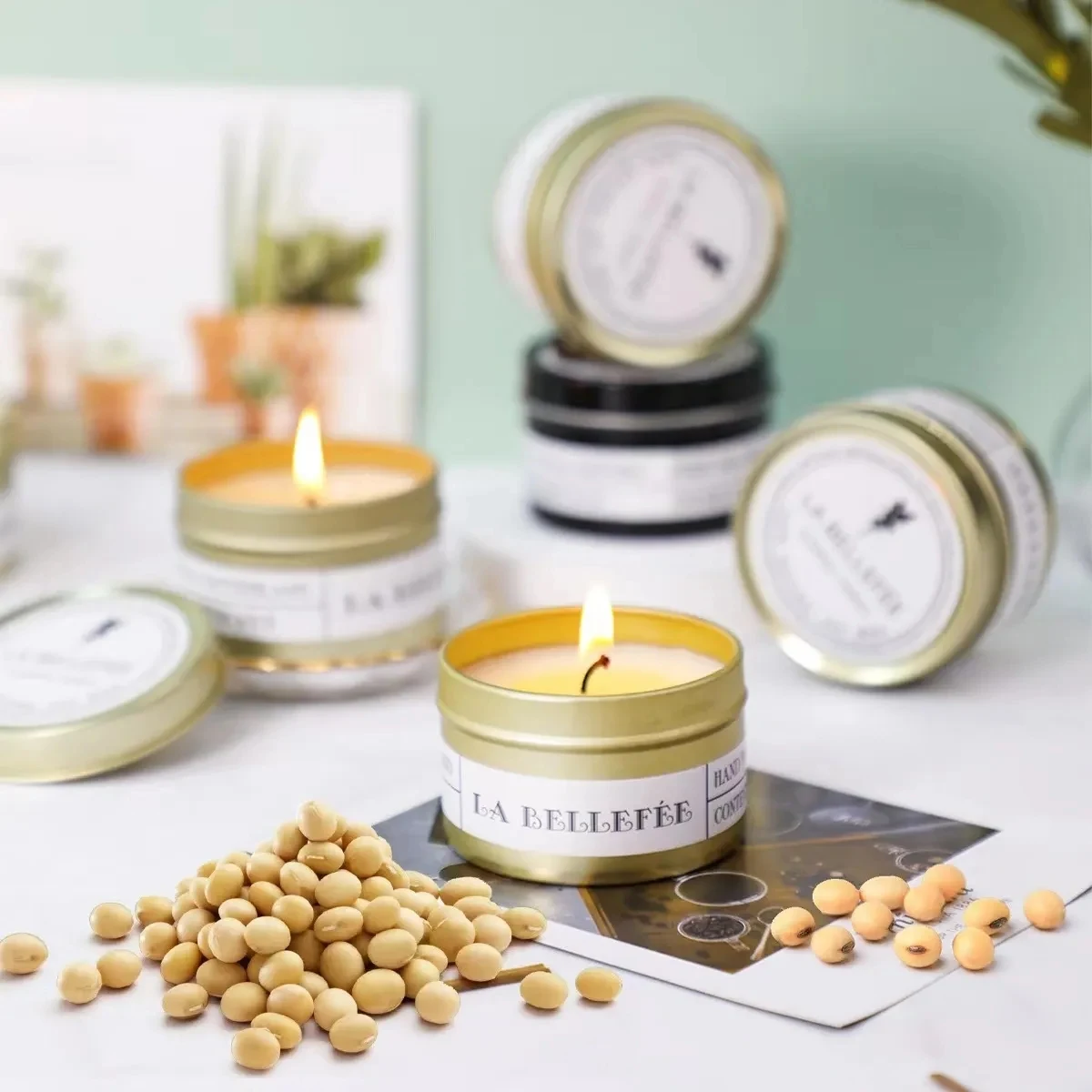 Tin Case Scented Candle 1