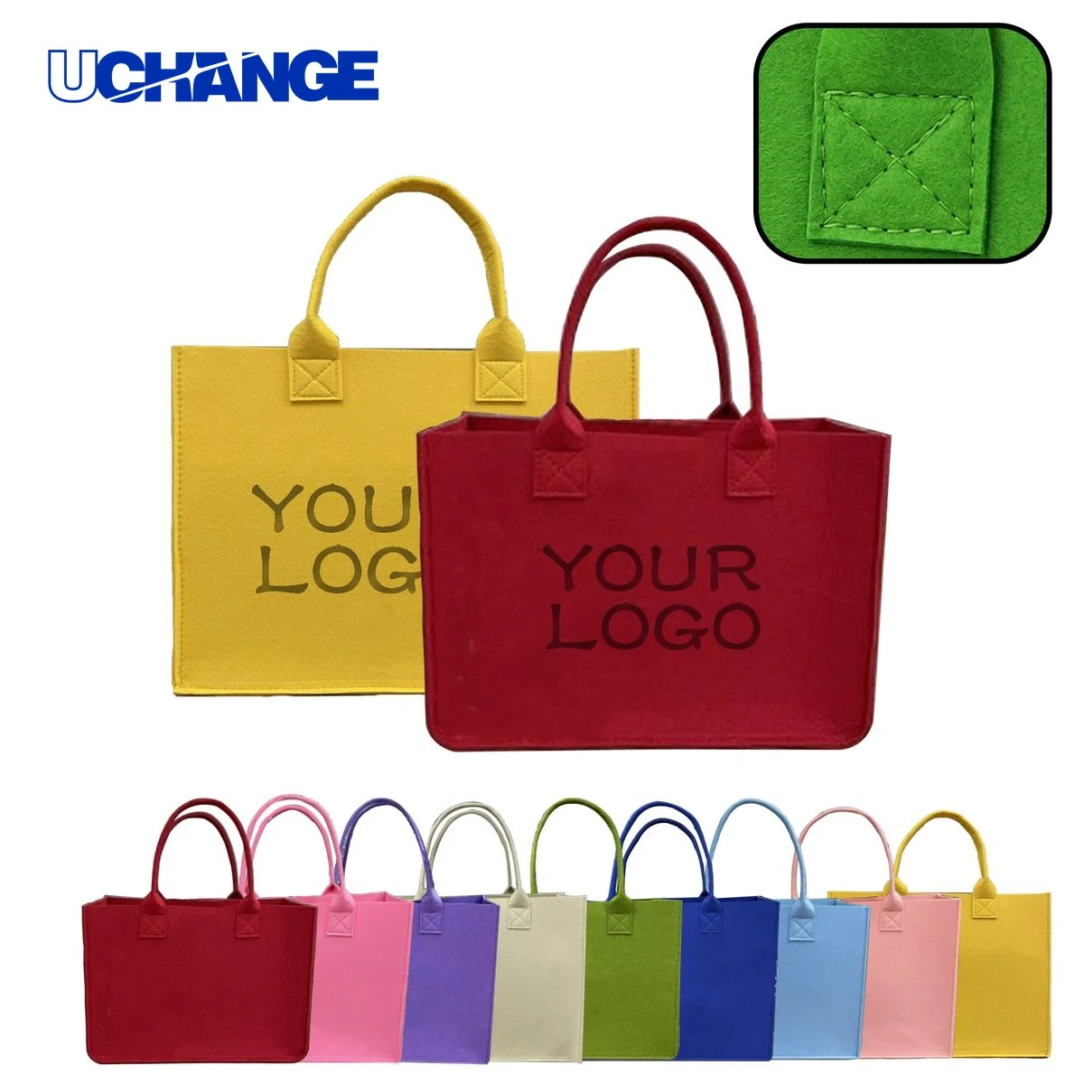 Custom Felt Tote Bag Organizer 1