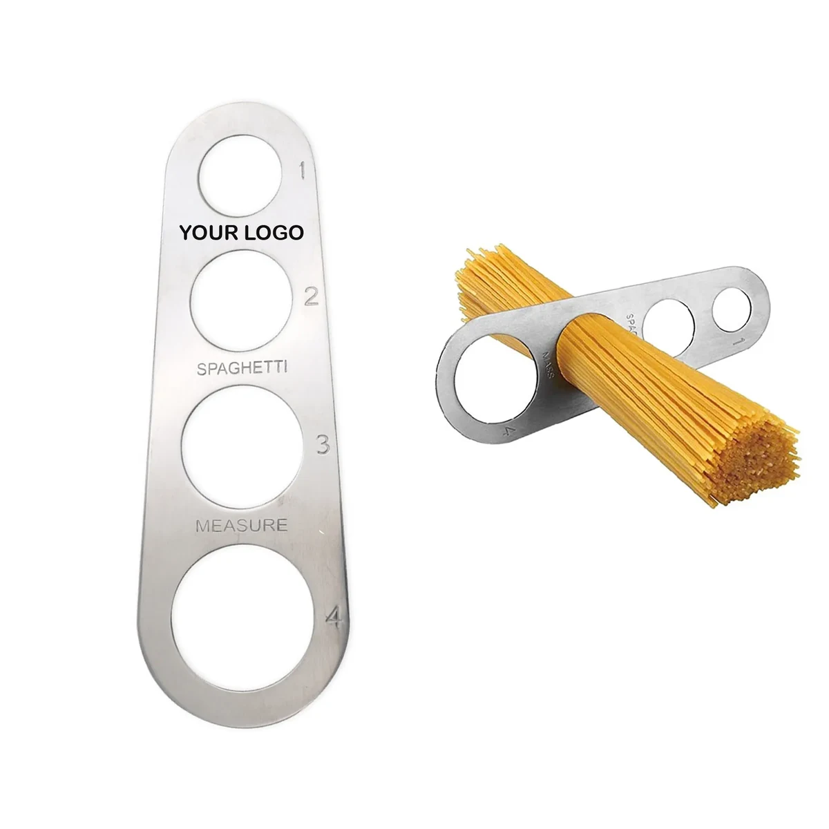 Stainless steel spaghetti measuring tool 1
