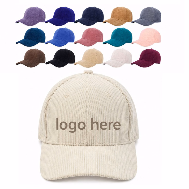 Custom Corduroy Baseball Cap