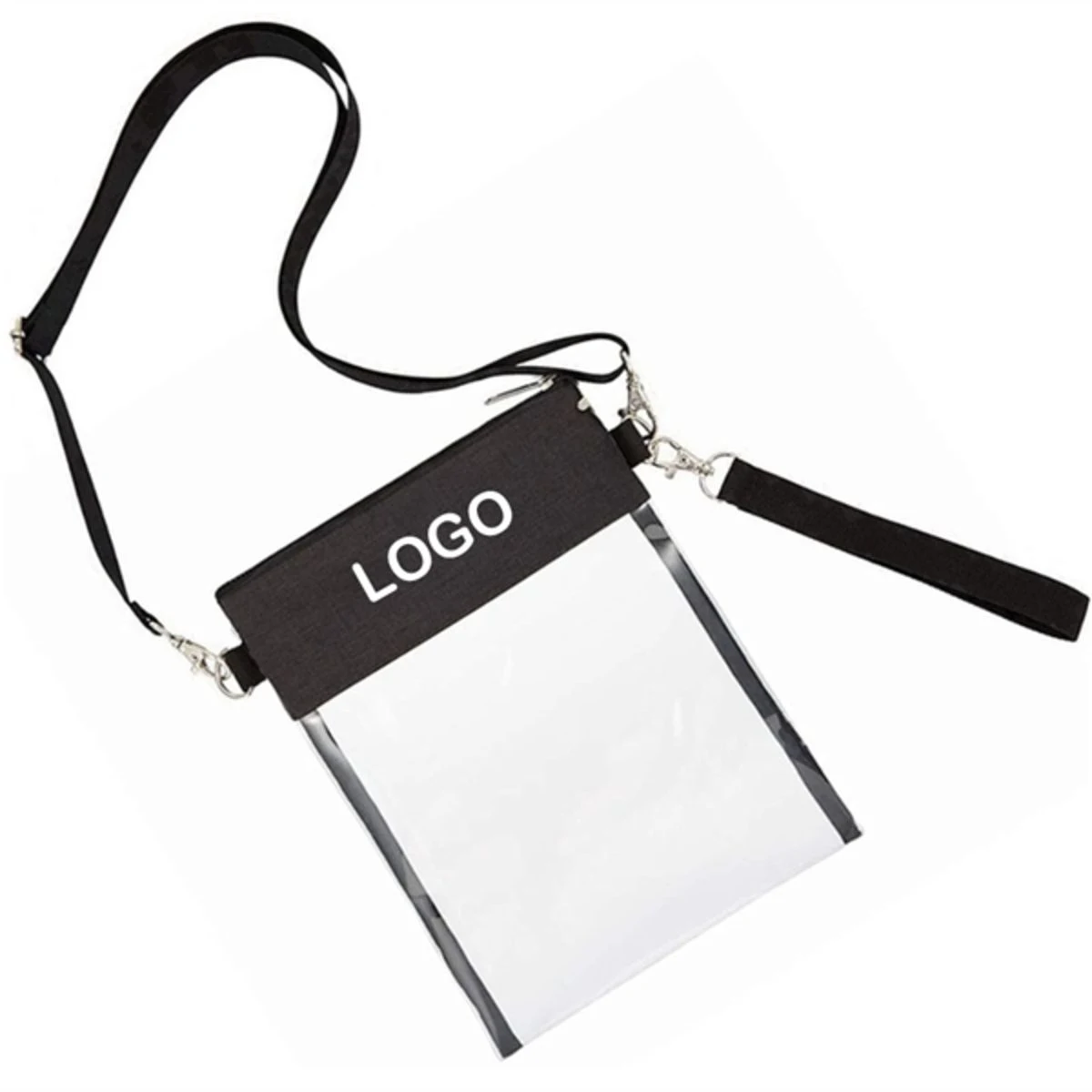 Transparent Shoulder Messenager Crossbody Bag, Handbag, Tote 1