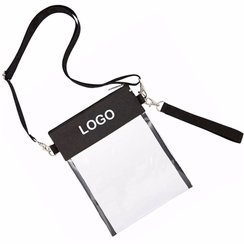 Transparent Shoulder Messenager Crossbody Bag, Handbag, Tote