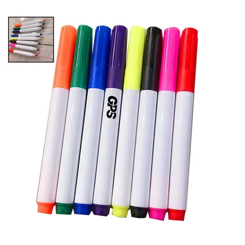5 " Highlighter Combo Paint Colored Push Pen Fluorescent 1