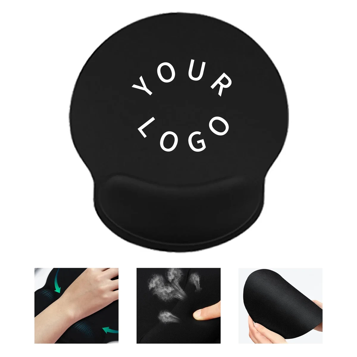 Memory Foam Mouse Pad with Wrist Support 1