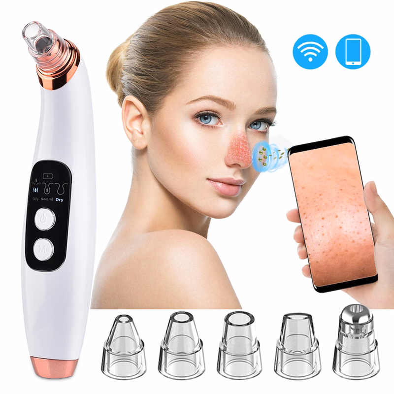 Blackhead Remover With 6 Suction Heads