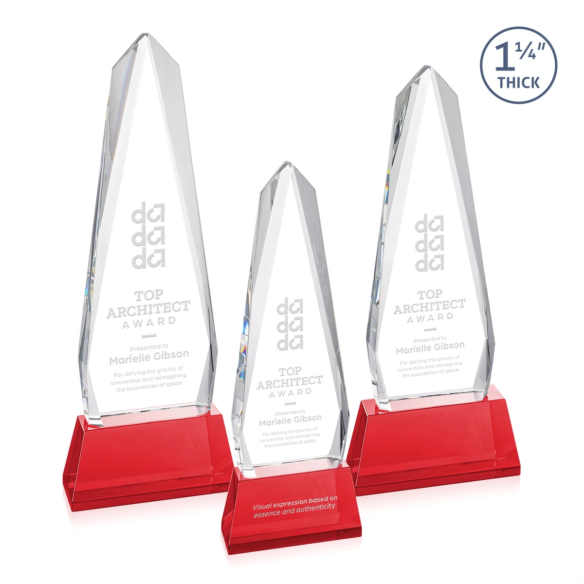 Cheswick Award on Entwhistle Base - Red 1