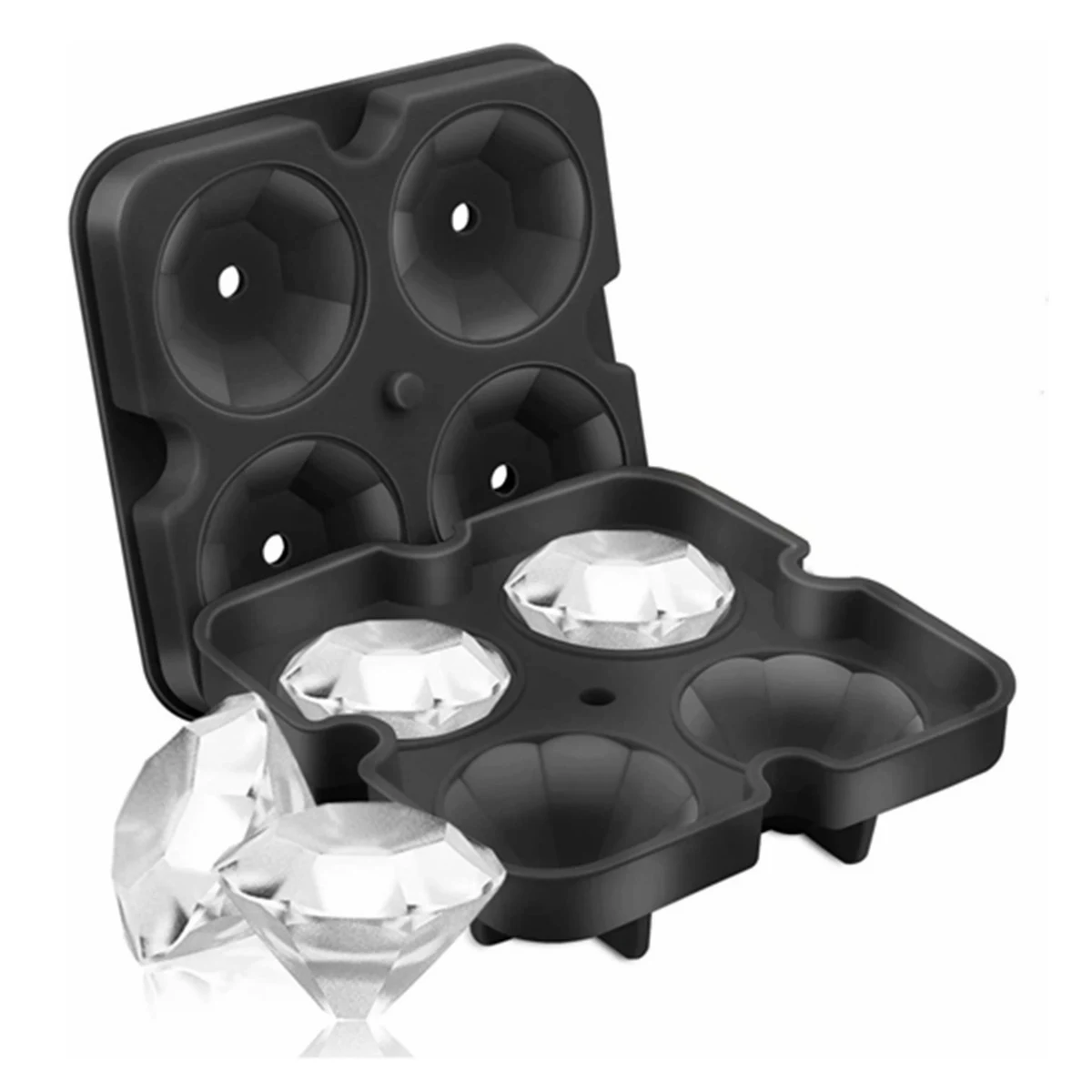 Diamond Shape Silicone Ice Mold 1