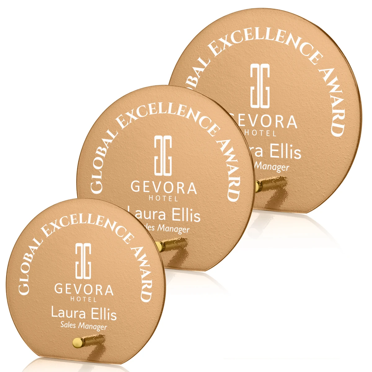 Atchison Russet Circle Award - Gold 1