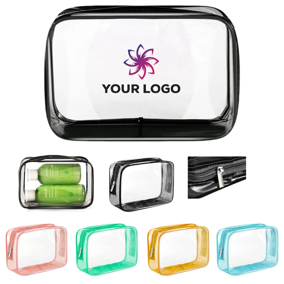 Clear Toiletries Travel Kit Bag MOQ20 1