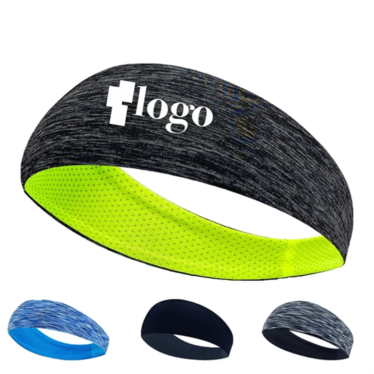 Sport Stretchy Sweat Moisture Wicking Headbands 1