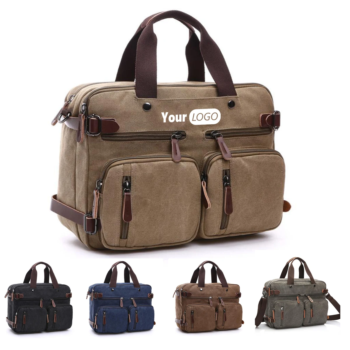 Canvas Wearable Duffel bag 1
