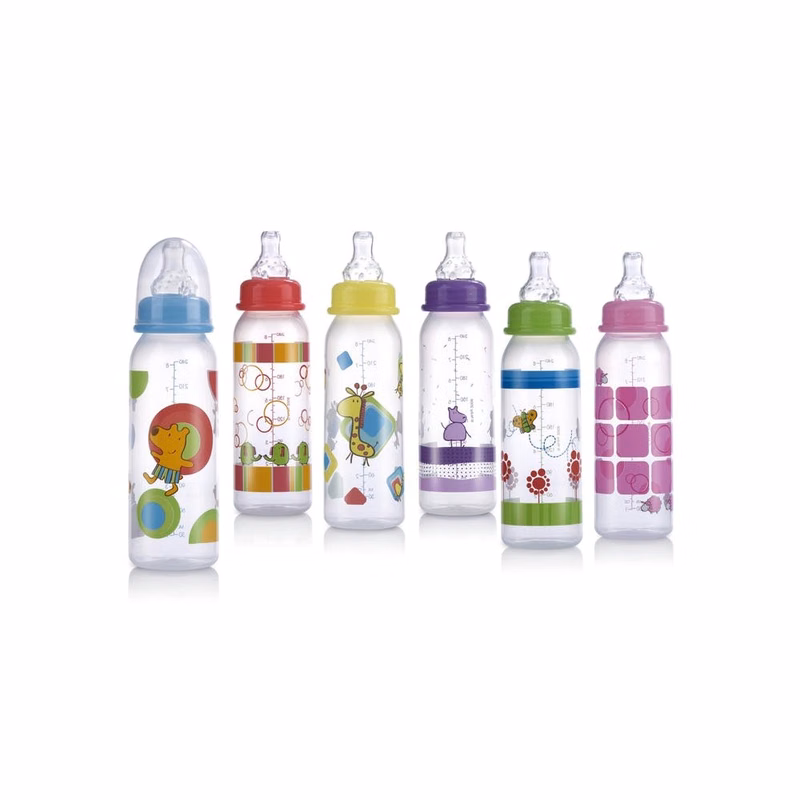 Nuby Non-Drip Baby Bottles - Assorted Designs 8 oz