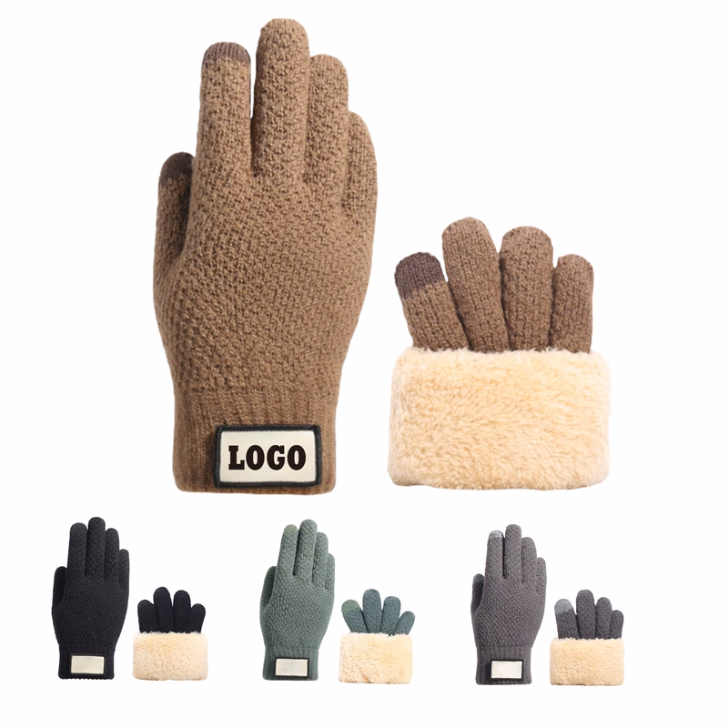 TouchScreen Cold Weather Plush Gloves