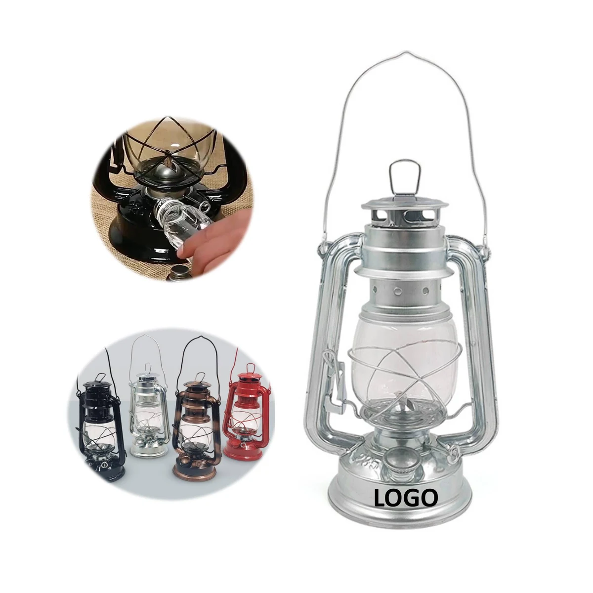 Camping Portable Retro Kerosene Lantern 1