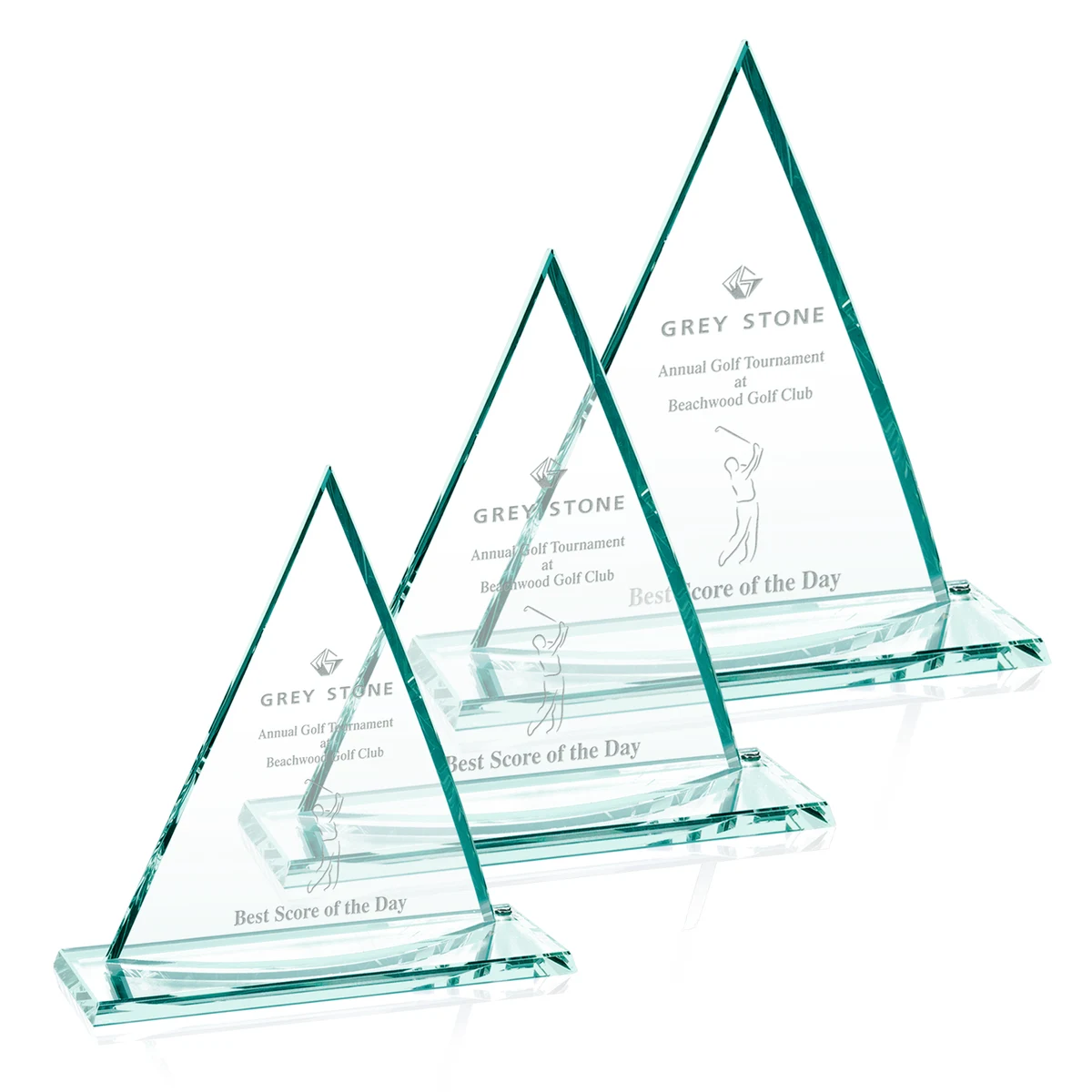 Curved Oxford Award - Jade 1